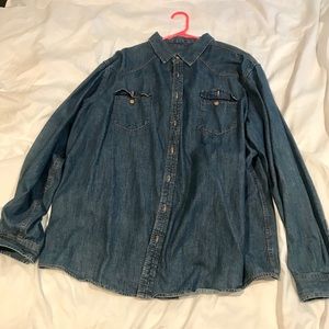 Denim XXL MOSSIMO button up